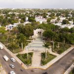 Vista general del parque urbano las Américas en la ciudad de Mérida, Yucatán (México). EFE/Cuauhtémoc Moreno