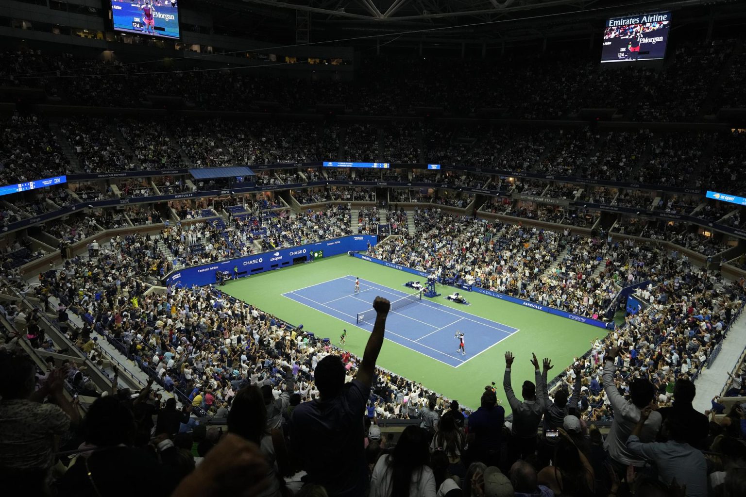 Vista de la final masculina del US Open 2022 en Flushing Meadows, Nueva York (EE.UU.), en una fotografía de archivo. EFE/Ray Acevedo