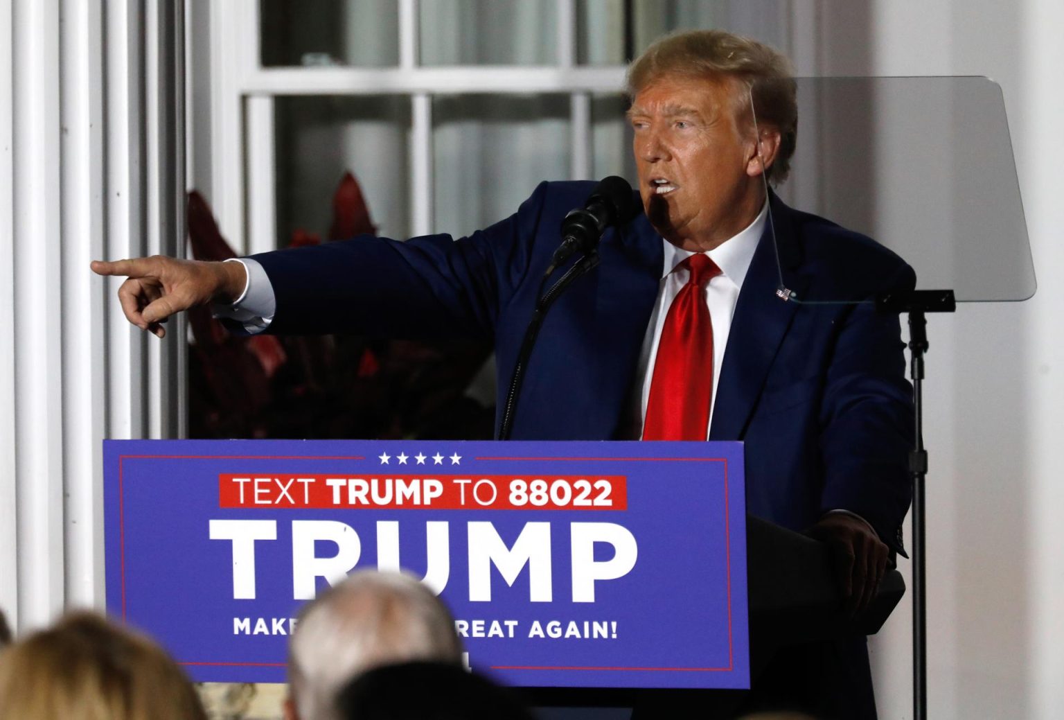 Fotografía de archivo del expresidente de EE.UU., Donald J. Trump. EFE/EPA/Peter Foley