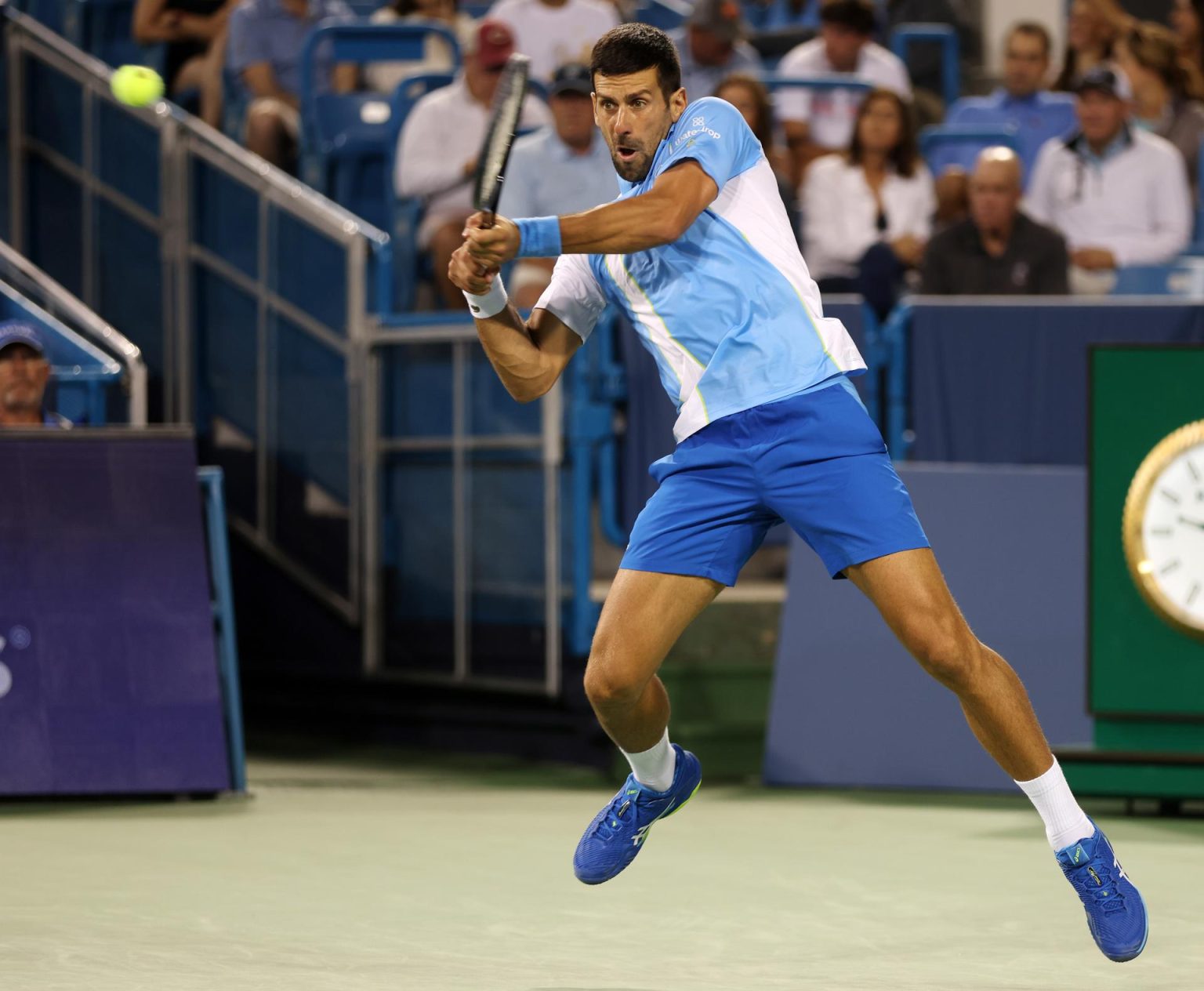 Novak Djokovic de Serbia. EFE/EPA/MARK LYONS