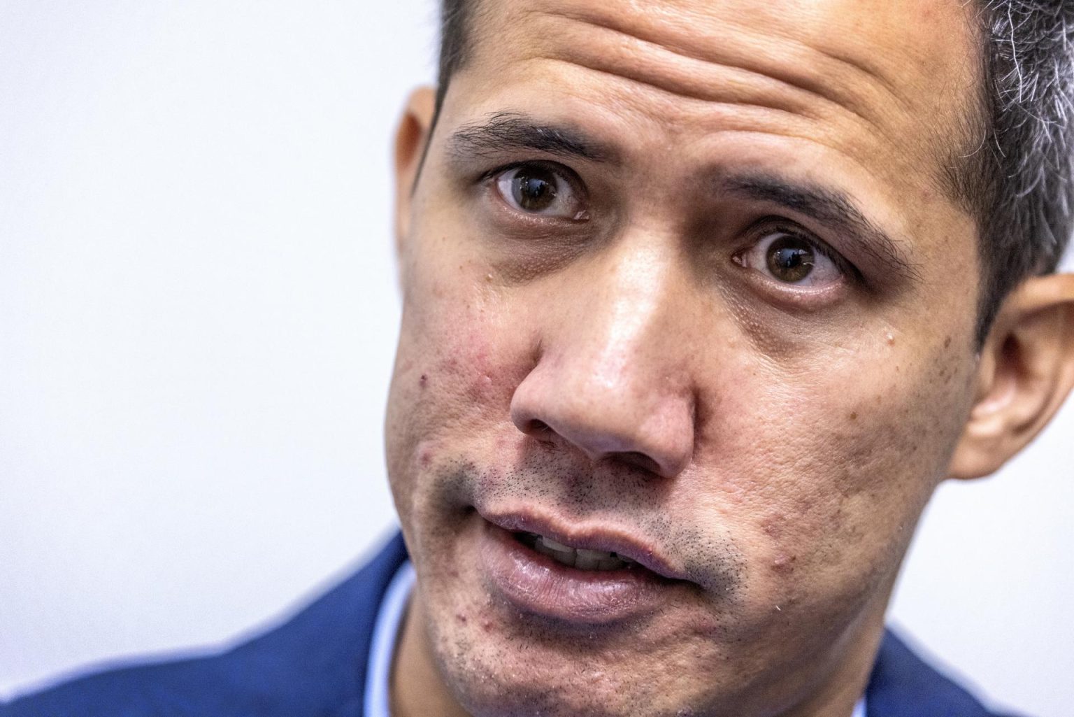 El opositor venezolano Juan Guaido durante una entrevista en Miami, Florida. Imagen de archivo. EFE/ Cristobal Herrera-Ulashkevich