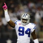 Fotografía de archivo del exjugador de Cowboys DeMarcus Ware. EFE/Larry W. Smith