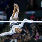 La gimnasta estadounidense Simone Biles. EFE/EPA/ALEX WROBLEWSKI