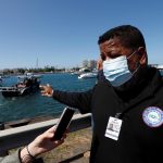 Fotografía de archivo en donde se observa al jefe de operaciones del Negociado Estatal para el Manejo de Emergencias y Administración de Desastres (NMEAD), Nino Correa. EFE/Thais Llorca