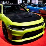 Fotografía de archivo de un Dodge Charger SRT durante el New York International Auto Show en el Centro de Convenciones Jacob K. Javits, en Nueva York (EE. UU.). EFE/ Justin Lane