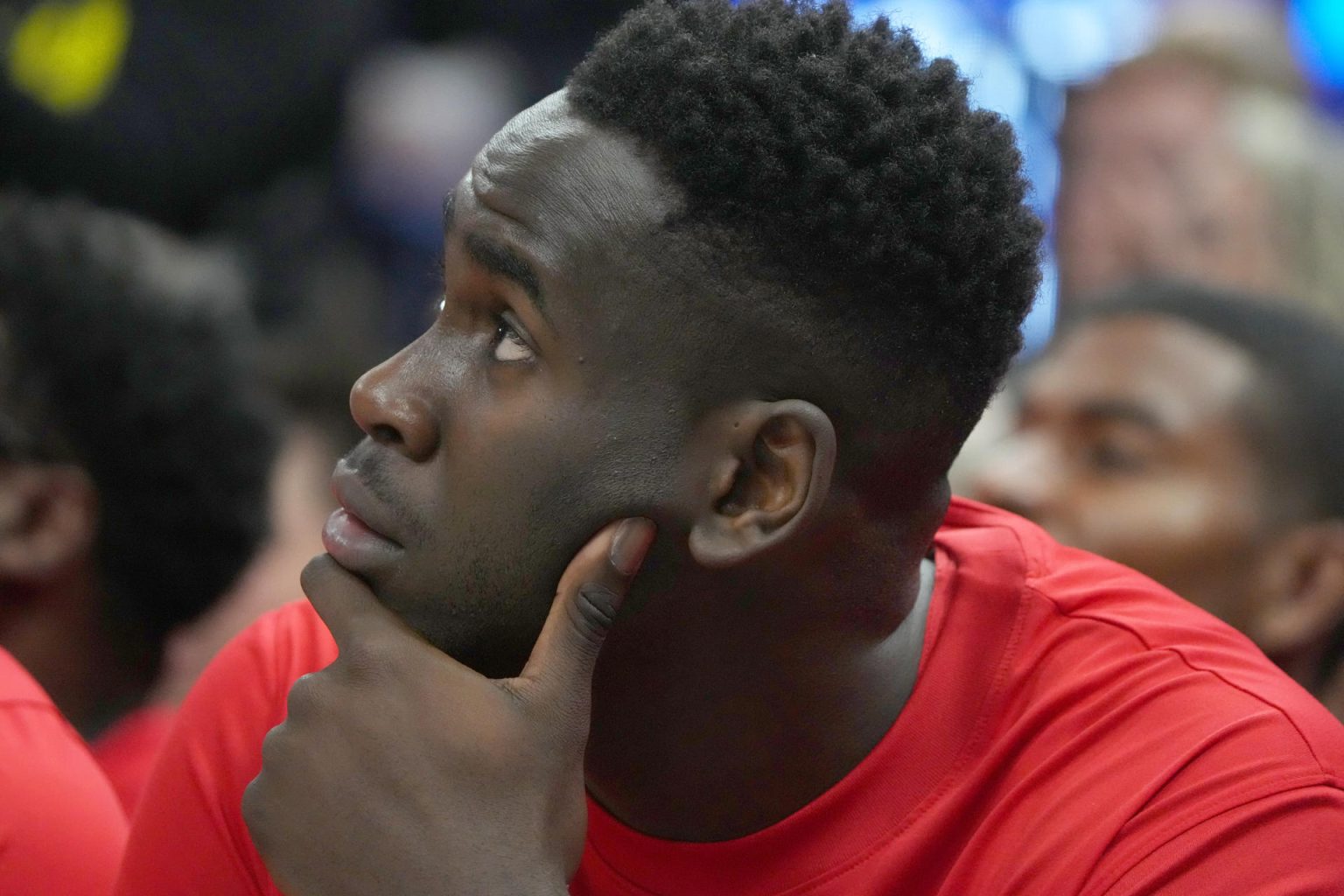 El jugador de baloncesto español Usman Garuba, en una fotografía de archivo. EFE/George Frey