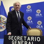 Fotografía de archivo del secretario general de la Organización de los Estados Americanos (OEA), Luis Almagro. EFE/ Lenin Nolly