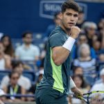 El español Carlos Alcaraz en el Abierto de Canadá en Toronto (Canadá), en una fotografía de archivo. EFE/ Julio César Rivas