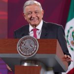 Fotografía cedida por la Presidencia de México del mandatario mexicano, Andrés Manuel López Obrador, durante una rueda de prensa en el Palacio Nacional de Ciudad de México (México). EFE/ Presidencia De México / SOLO USO EDITORIAL/ SOLO DISPONIBLE PARA ILUSTRAR LA NOTICIA QUE ACOMPAÑA (CRÉDITO OBLIGATORIO)