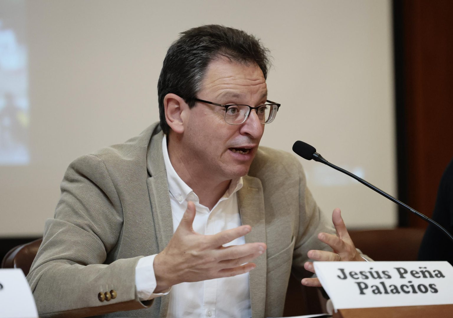 Fotografía de archivo del representante adjunto del Alto Comisionado de la ONU para los Derechos Humanos en México, Jesús Peña. EFE/José Méndez