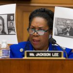 Fotografía de archivo de la legisladora demócrata Sheila Jackson Lee. EFE/ Michael Reynolds