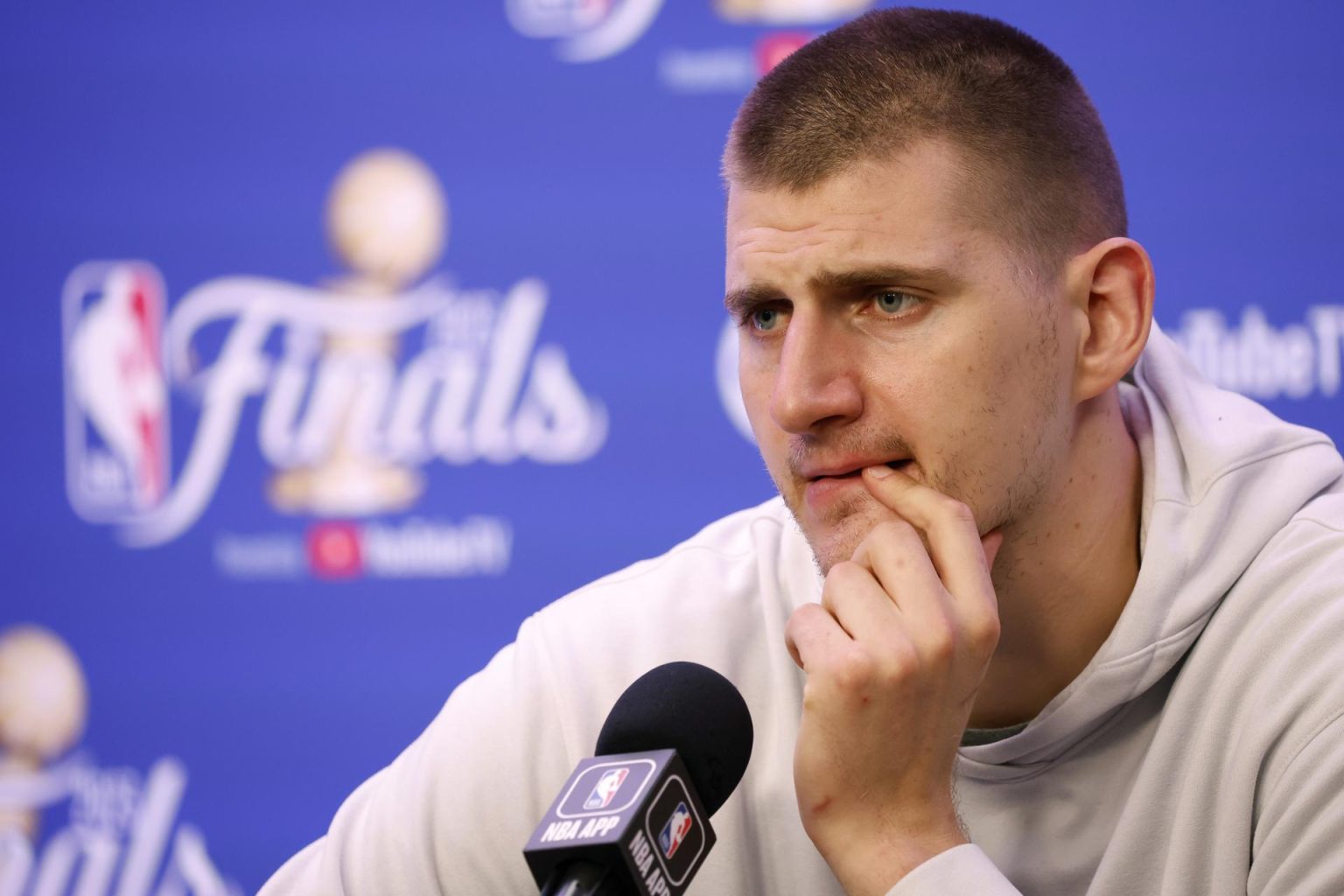 Nikola Jokic de los Nuggets, en una fotografía de archivo. EFE/EPA/JOHN G. MABANGLO