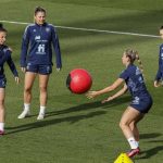 Imagen de archivo de jugadoras de la selección española. EFE/Chema Moya