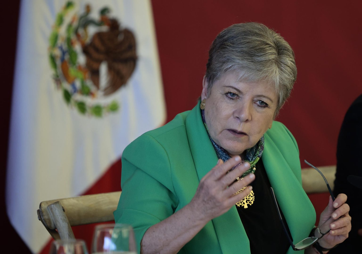 Fotografía de archivo de la canciller mexicana, Alicia  Bárcena. EFE/José Méndez