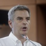 El ex ministro de Medio Ambiente de Colombia, Carlos Correa, habla durante la segunda jornada de la Cumbre Finanzas en Común (FiCS), hoy, en Cartagena (Colombia). EFE/Ricardo Maldonado Rozo