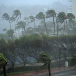 Fotografía de archivo que muestra una calle durante el paso del huracán Irma en Miami, Florida (EE.UU.). EFE/Giorgio Viera