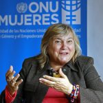 La directora regional de ONU Mujeres, María Noel Vaeza, habla durante una entrevista con EFE. Imagen de archivo. EFE/Mauricio Dueñas Castañeda