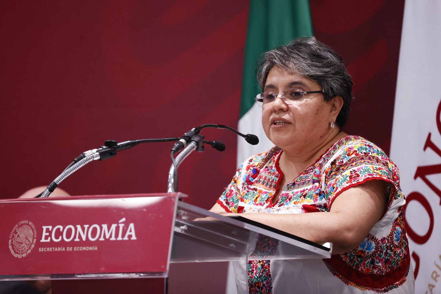 Fotografía de archivo de la secretaria de Economía, Raquel Buenrostro. EFE/ José Méndez