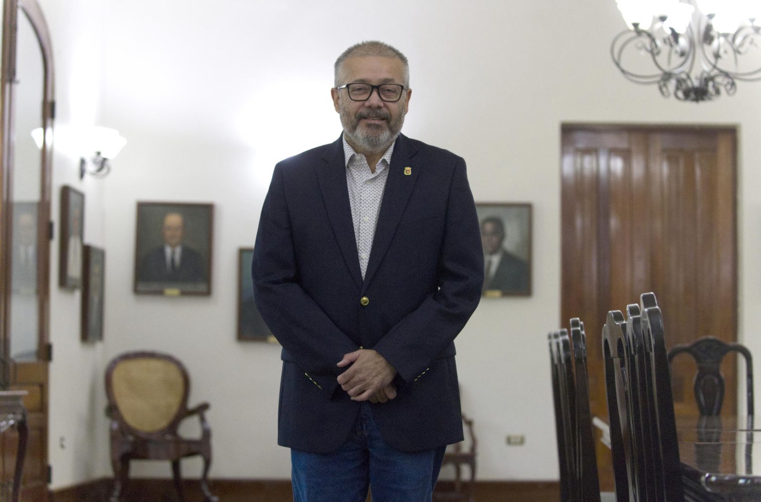 Fotografía de archivo del alcalde de Ponce, Luis Manuel Irizarry Pabon, durante una entrevista en la Alcaldia de Ponce (Puerto Rico). EFE/ Thais Llorca