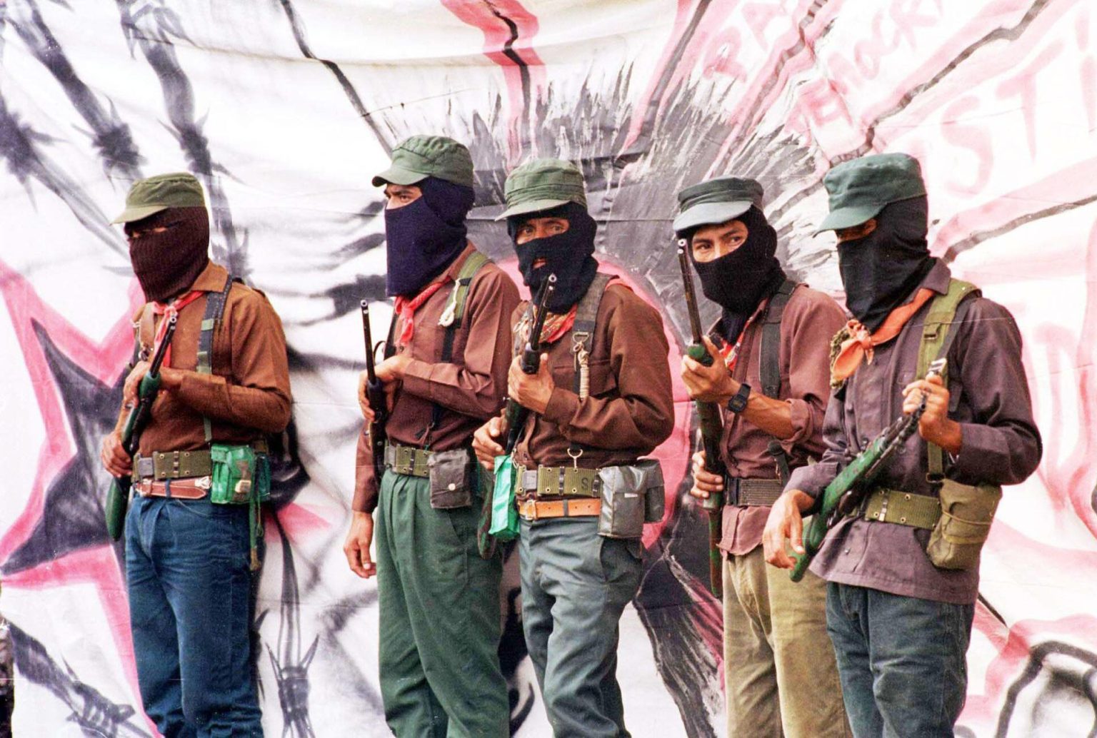 Fotografía de archivo del Ejército Zapatista de Liberación Nacional (EZLN). EFE/Jorge Núñez