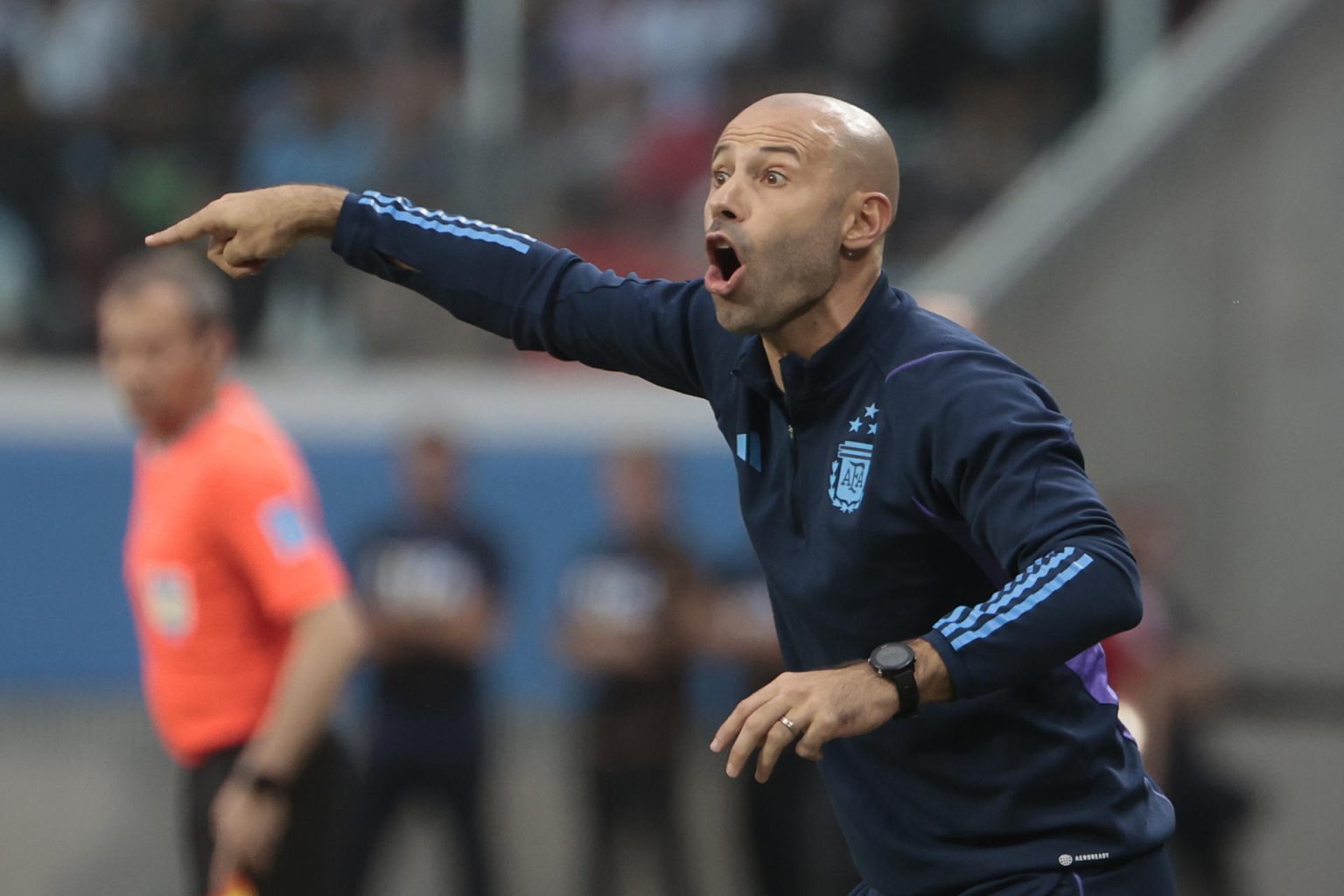 Fotografía de archivo del exfutbolista Javier Mascherano. EFE/ Juan Ignacio Roncoroni