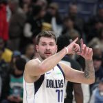 Luka Doncic de los Dallas Mavericks, en una fotografía de archivo. EFE/Karen Pulfer Focht