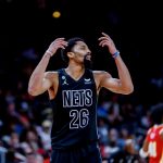 El guardia de los Brooklyn Nets, Spencer Dinwiddie, en una fotografía de archivo. EFE/EPA/ERIK S. MENOR