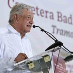 Fotografía cedida hoy por Presidencia de México, del mandatario mexicano Andrés Manuel López Obrador durante una conferencia de prensa la ciudad de Badiraguato, estado de Sinaloa (México). EFE/ Presidencia de México /SOLO USO EDITORIAL/SOLO DISPONIBLE PARA ILUSTRAR LA NOTICIA QUE ACOMPAÑA (CRÉDITO OBLIGATORIO)