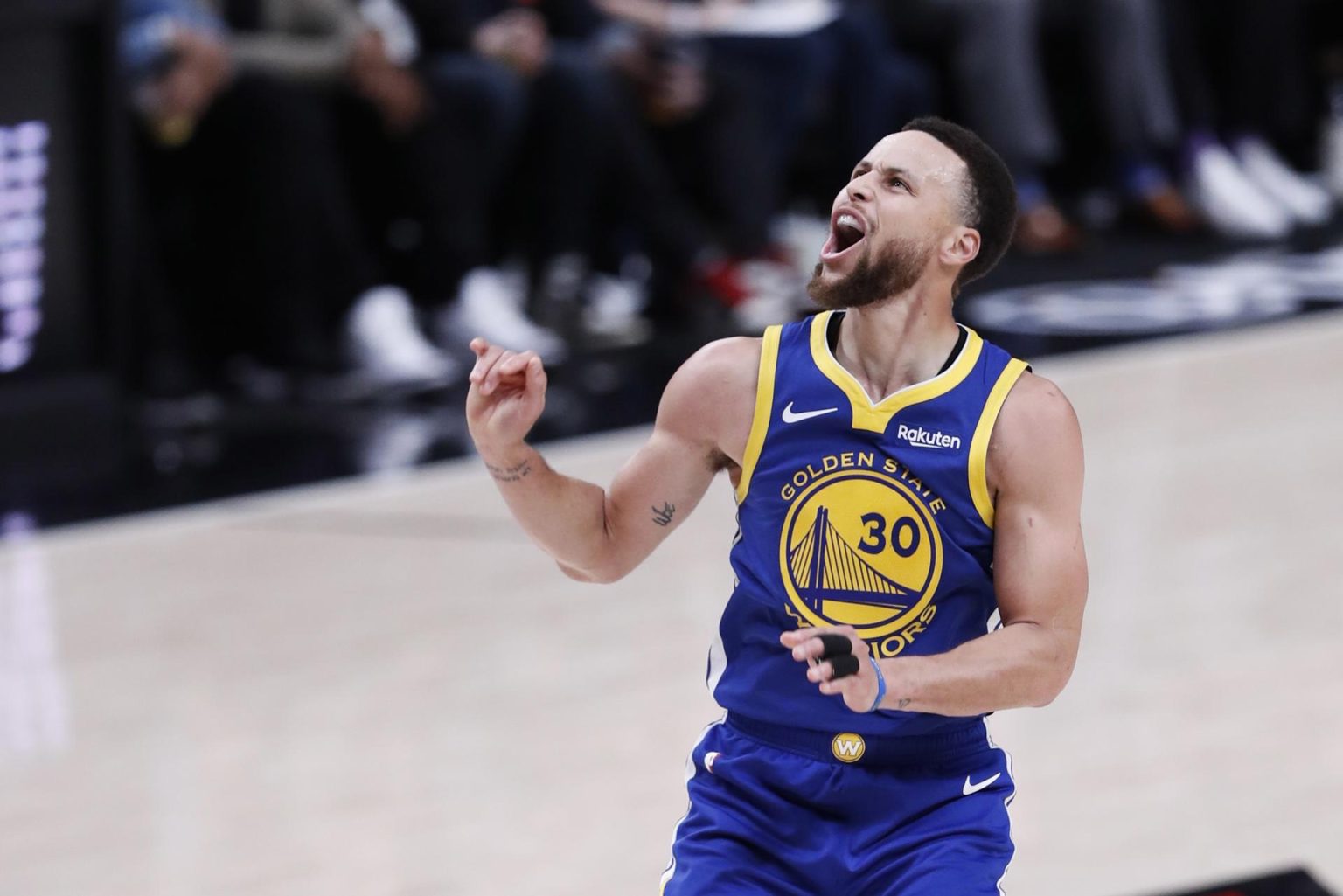 Imagen de archivo de Steph Curry, líder de los Golden State Warriors. EFE/EPA/JOHN G. MABANGLO