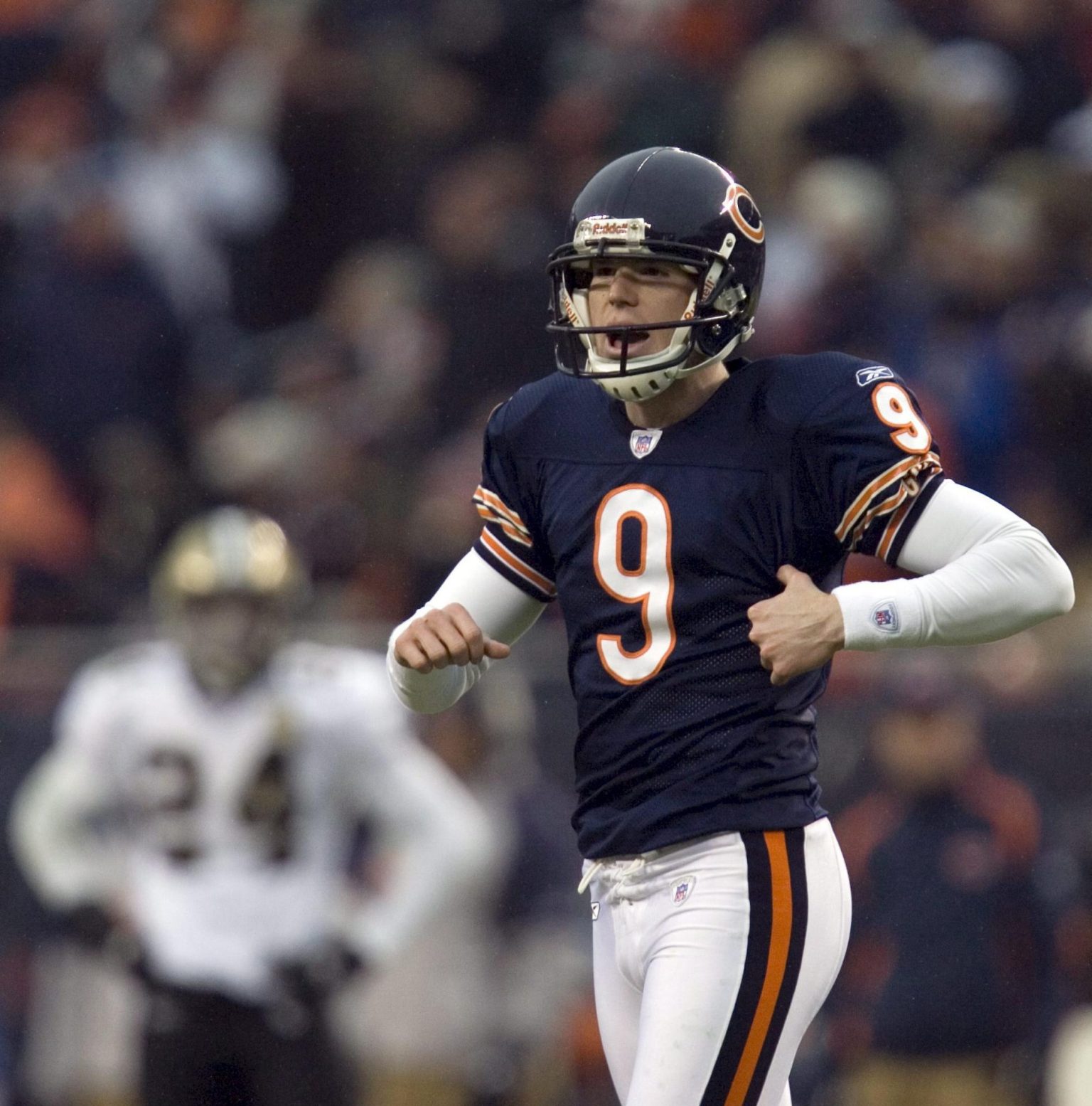 El jugador de los Bears de Chicago, Robbie Gould. Imagen de archivo. EFE/TANNEN MAURY