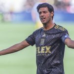 El mexicano Carlos Vela de Los Ángeles FC, en una fotografía de archivo. EFE/Javier Rojas