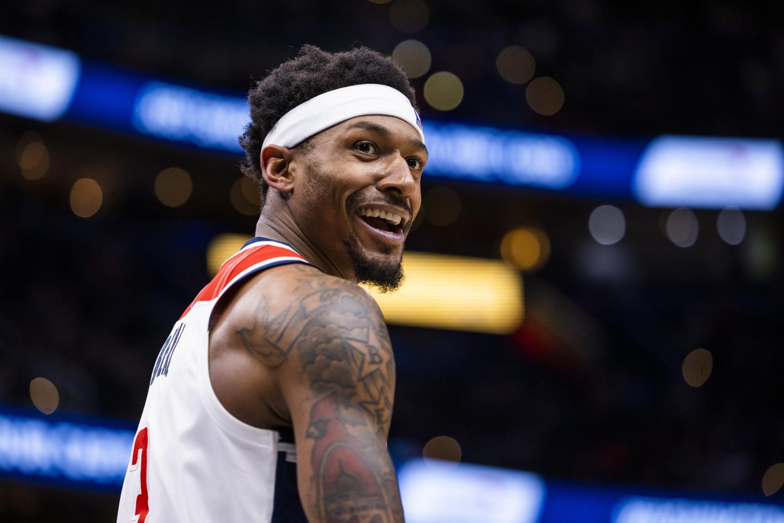 El escolta Bradley Beal, en una fotografía de archivo. EFE/EPA/Jim Lo Scalzo