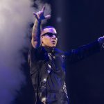 Imagen de archivo del cantante puertorriqueño Daddy Yankee durante un concierto en el Coliseo Jose Miguel Agrelot en San Juan (Puerto Rico). EFE/Thais Llorca