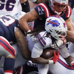 El corredor de los Buffalo Bills, James Cook (d), en una imagen de archivo. EFE/EPA/CJ GUNTHER