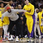 El alero de Los Angeles Lakers, LeBron James. EFE/EPA/ADAM DAVIS SHUTTERSTOCK OUT