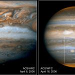 Fotografía de archivo de una imagen del telescopio espacial Hubble que muestra la segunda mancha roja del planeta Jíupiter. EFE/ESA & NASA