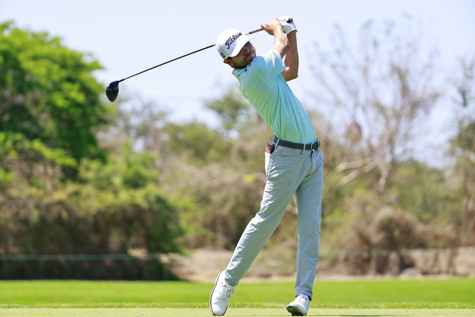 Foto de archivo del golfista mexicano Raúl Pereda. EFE/ Francisco Guasco