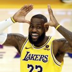 LeBron James estrella de los Lakers, en una fotografía de archivo. EFE/EPA/ETIENNE LAURENT