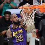 El delantero de Los Angeles Lakers, LeBron James. EFE/EPA/ALLISON CENA SHUTTERSTOCK