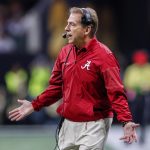 Imagen de archivo del entrenador de Alabama, Nick Saban. EFE/ERIK S. LESSER