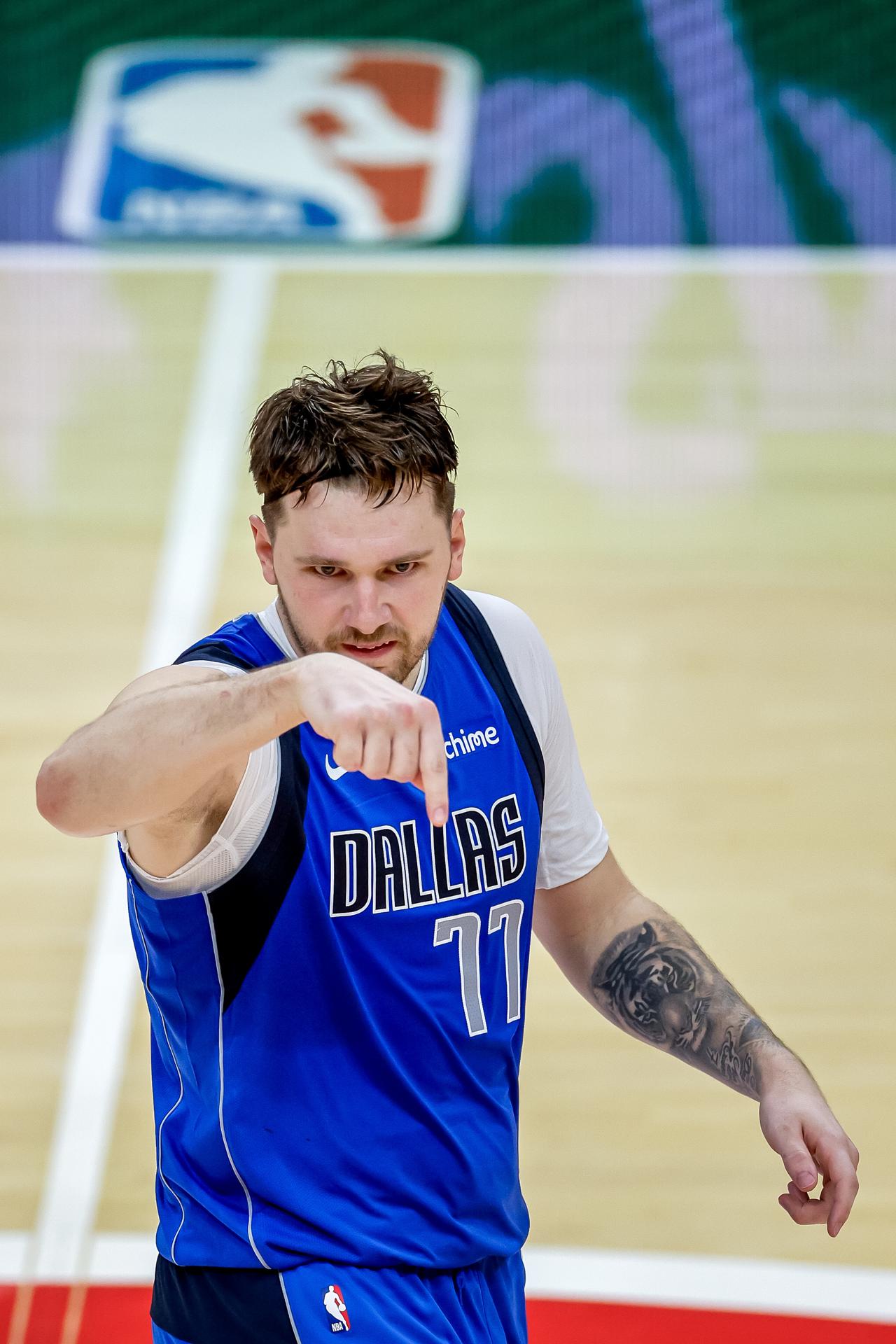 El guardia de Dallas Mavericks Luka Doncic. EFE/EPA/ERIK S.
