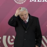 Fotografía de archivo del presidente de México, Andrés Manuel López Obrador, quien habla durante la inauguración de la 'Megafarmacia del bienestar' en el municipio de Huehuetoca, Estado de México. (México). EFE/ Isaac Esquivel