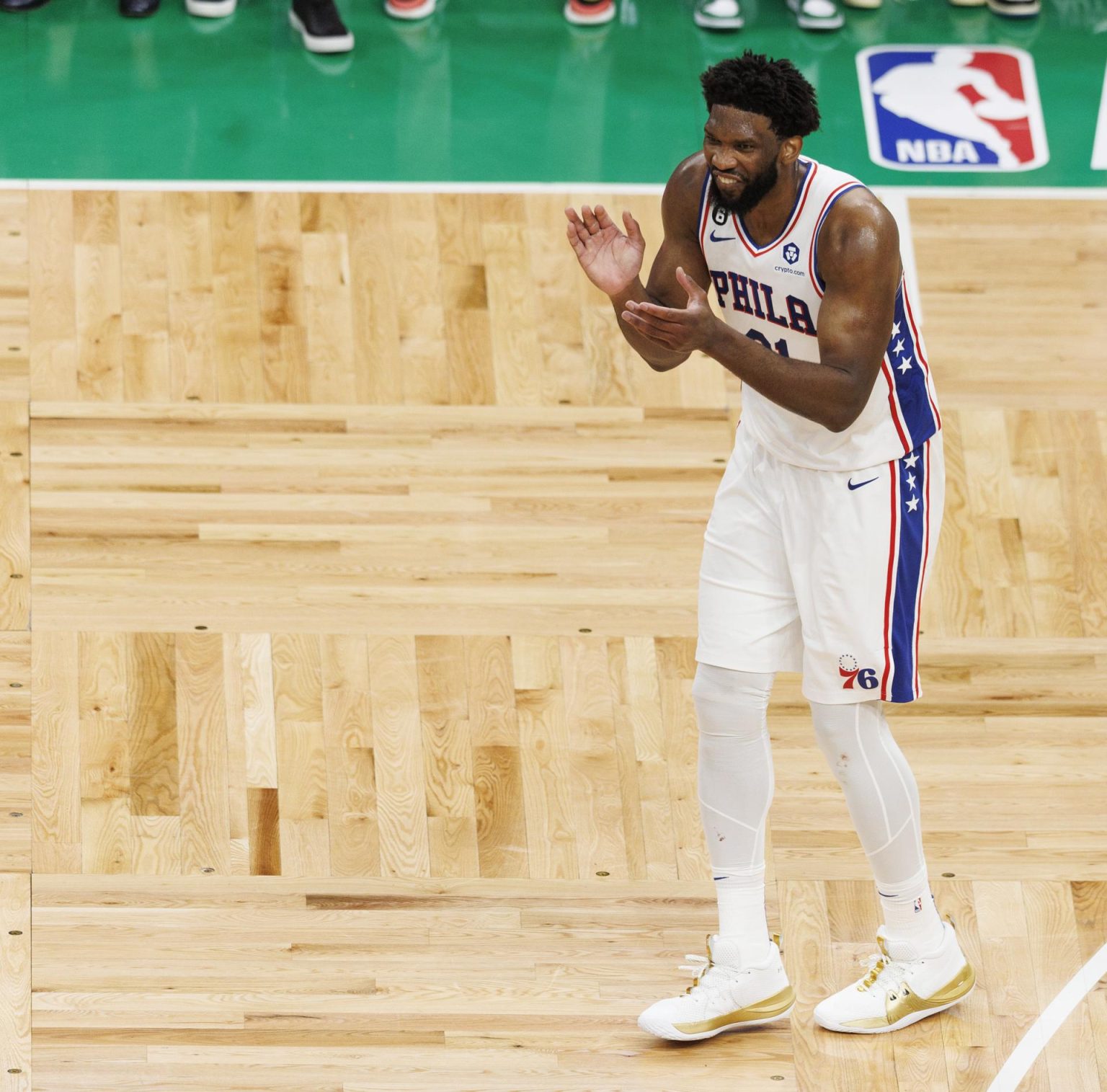 Fotografía de archivo de Joel Embiid de los Philadelphia 76ers. EFE/EPA/CJ GUNTHER SHUTTERSTOCK OUT