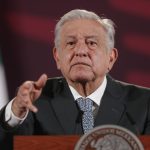 El presidente de México, Andrés Manuel López Obrador, habla durante su conferencia de prensa matutina hoy, en el Palacio Nacional de Ciudad de México (México). EFE/ Isaac Esquivel