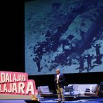 El uruguayo Eduardo Strauch, uno de los 16 sobrevivientes del accidente aéreo de Los Andes en 1972 habla durante una conferencia de prensa hoy, en la ciudad de Guadalajara, Jalisco (México). EFE/Francisco Guasco