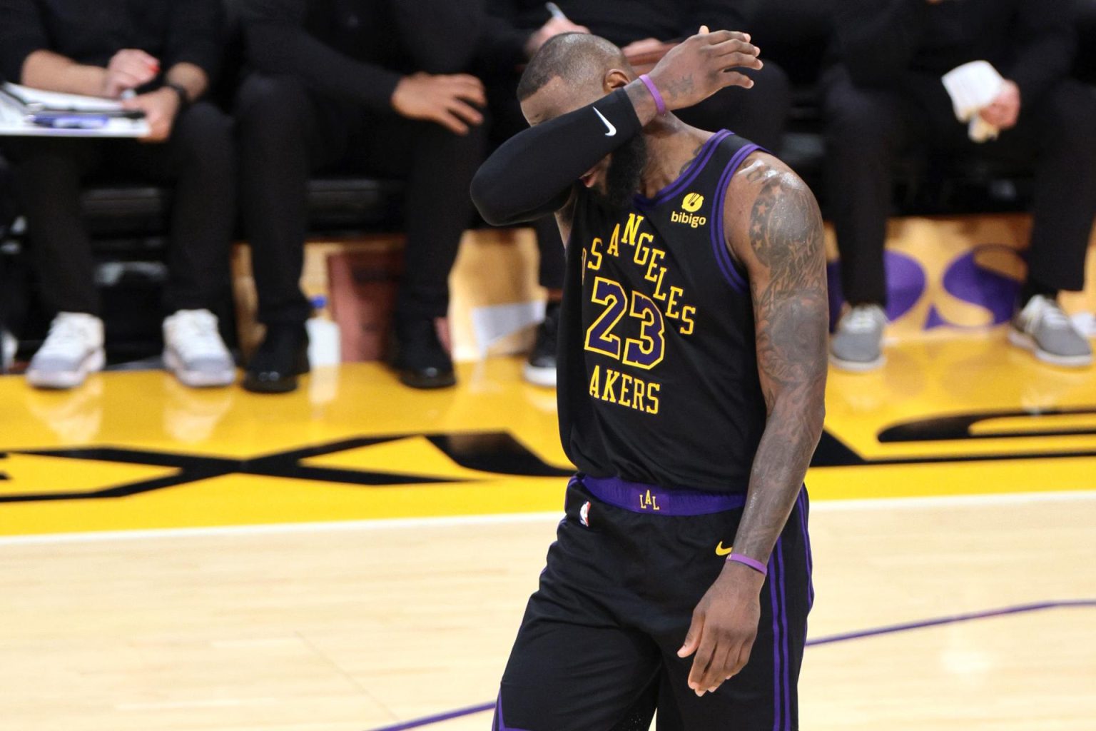 Foto de archivo del jugador LeBron James. EFE/EPA/ALLISON DINNER SHUTTERSTOCK OUT