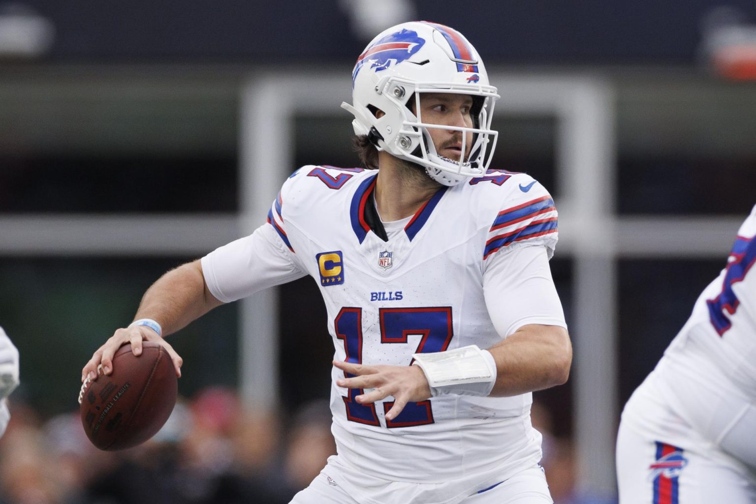 El mariscal de campo de los Buffalo Bills, Josh Allen, en una fotografía de archivo. EFE/CJ Gunther