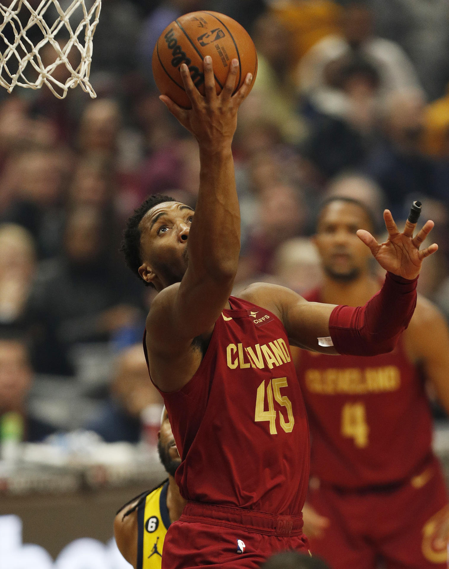 Donovan Mitchell de los Cleveland Cavaliers, en una fotografía de archivo. EFE/David Maxwell