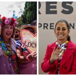 Combo de fotografías de archivo que muestra a las candidatas a la Presidencia de México Xóchitl Gálvez (i), por el opositor Frente Amplio por México, y Claudia Sheinbaum (d), por el oficialista Movimiento de Regeneración Nacional (Morena), durante actos de precampaña en Ciudad de México (México). EFE/ Carlos López/Felipe Gutiérrez/Archivo