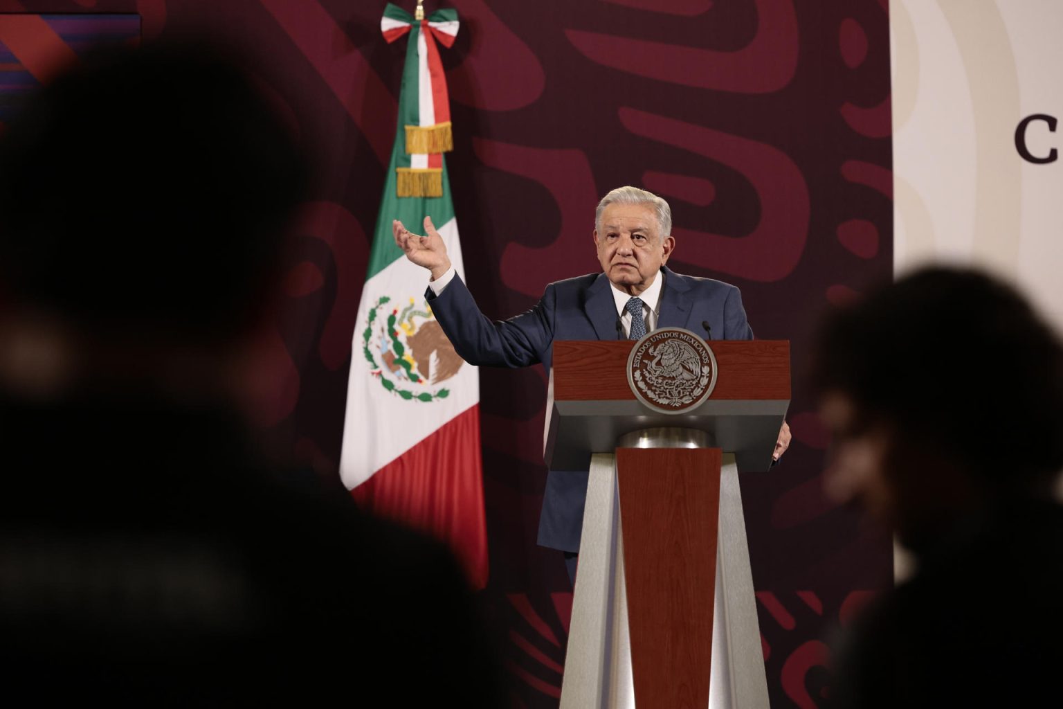 Fotografía de archivo del presidente de México, Andrés Manuel López Obrador. EFE/José Méndez